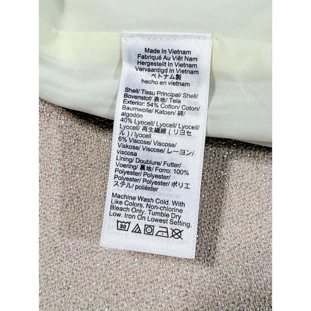 NWT J. Crew Sz 8 Pleated Trouser Bermuda Shorts in Seersucker $128 - Picture 7 of 8